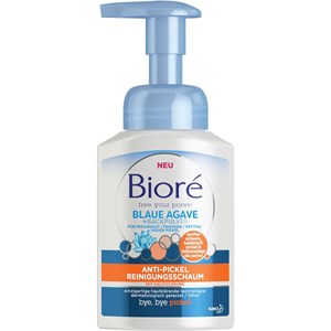 Bioré - Gesichtspflege - Blaue Agave + Backpulver Anti-Pickel Reinigungsschaum