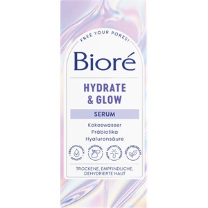 Bioré Hydrate + Glow Serum Feuchtigkeitsserum Damen