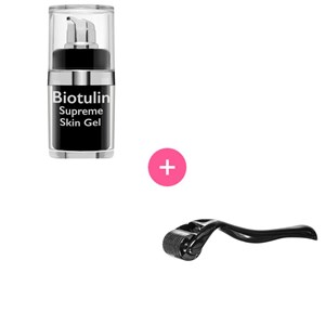 Biotulin - Ansigtspleje - Biotulin Ansigtspleje Supreme Skin Gel 15 ml + Micro Skin Beauty Roller 1 Stk.