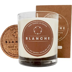 Blanche - Stearinlys med duft - Cotton Vanilla