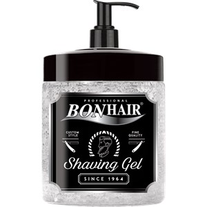 Bonhair Barber Transparent Shaving Gel Rasur Herren 1000 Ml