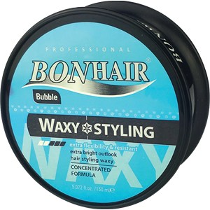 Bonhair Haarstyling Waxy Styling Bubble Haarwachs Unisex 150 Ml