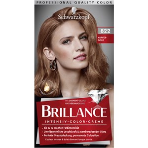 Brillance - Coloration - 822 Kupfergold Stufe 3 Intensive colour cream