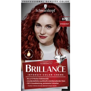 Brillance - Coloration - 872 Vermelho intenso nível 3 Creme de cor intensivo