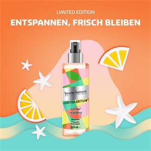 Woman Summer Vibrant Raspberry Fragrance | Bruno parfumdreams Banani Splash 2023 Limited ❤️ Edition von online Body kaufen