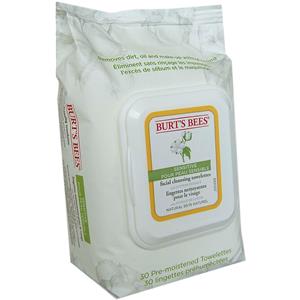 Burt's Bees Corps Sensitive Facial Cleansing Towelettes 30 Stk.