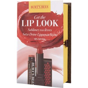 Burt's Bees - Lippen - Get The Lip Look Red Set