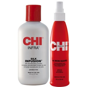 CHI Infra Repair Radiant Shine Duo Silk Infusion Reconstructing Complex 177 Ml + 44 Iron Guard 237 Ml 1 Stk.