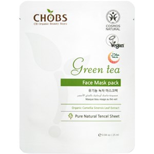CHOBS - Masken - Face Mask Green Tea