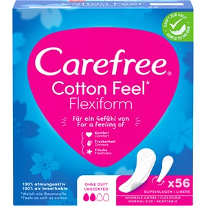 Carefree - Cotton Feel - Unscented Flexiform