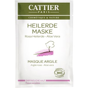 Cattier Pflege Gesichtspflege Rosa Heilerde Maske Für Empfindliche Haut 12,50 Ml