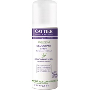Cattier - Body care - Cardamom & patchouli Brume Active deodorant