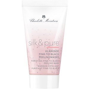 Charlotte Meentzen Silk & Pure Klärende Pink-To-Black Peelingmaske Reinigungsmasken Damen