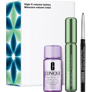 Clinique Make-up Øjne High Drama In A Wink Impact High-Fi™ Full Volume Mascara Intense Black 10 ml + Quickliner™ 0,14 g Take The Day Off™ Makeup Remover 30 1 Stk.