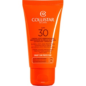 Collistar Sun Protection Tan Global Anti-Age Tanning Face Cream SPF 30 Sonnenschutz Damen