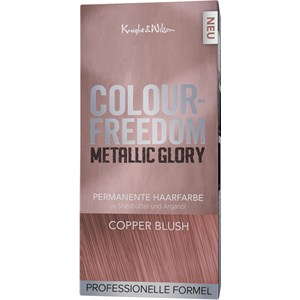 Colour Freedom Haare Haarfarbe Metallic Glory Permanent Hair Colour Copper Blush 140 Ml