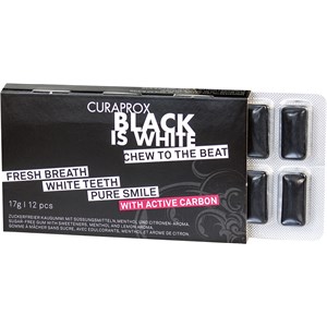Curaprox Black Is White Chewing Gum Unisex 17 G