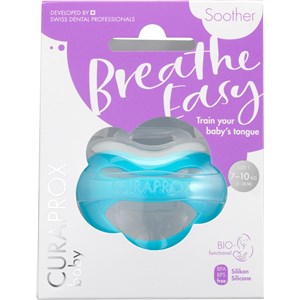 Curaprox Baby Soother Sucette Bleue Taille 2 (10 - 14 Kg Ou 36 Mois) 1 Stk.