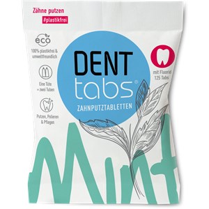 DENTTABS - Toothbrush tablets - Zubní past v tabletách DENTTABS s fluoridem