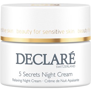 Declaré 5 Secrets Night Cream Dames 50 Ml