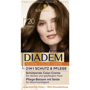 Diadem - Coloration - 720 Kastanie Stufe 3 Seiden-Color-Creme