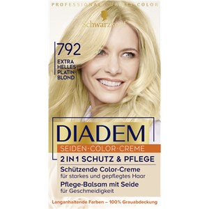 Diadem - Coloration - 792 Extra-Light Platinum Blonde Level 3 Silk colour cream