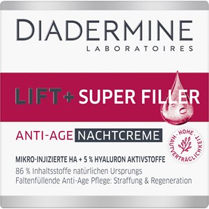 Diadermine - Nachtpflege - Lift+ Super Filler Anti-Age Nachtcreme
