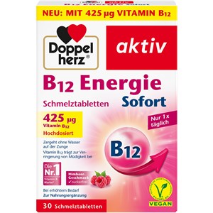 Doppelherz - Energy & Performance - B12 energy pain relief tablets