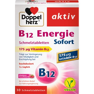 Doppelherz - Energy & Performance - B12 energy pain relief tablets