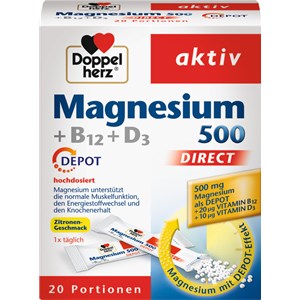 Doppelherz - Energie & Leistungsfähigkeit - Magnesium + B12 + D3
