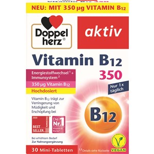 Doppelherz Energie & Leistungsfähigkeit Vitamin B12 350 B Unisex