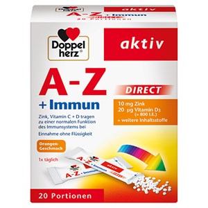 Doppelherz Immunsystem & Zellschutz A-Z + Immun Direct Vitamine Unisex