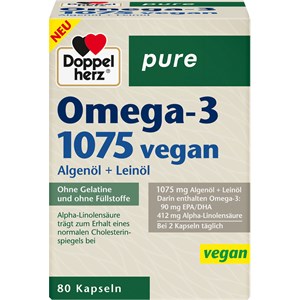 Doppelherz - Cardiovascular - Omega-3 1075 Vegan Kapseln