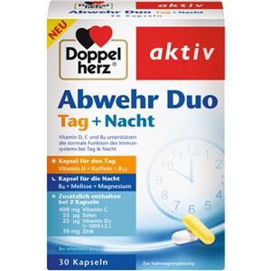 Doppelherz - Immunsystem & Zellschutz - Abwehr Duo Tag + Nacht