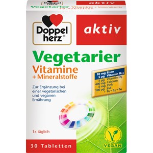 Doppelherz - Mineralstoffe & Vitamine - Vegetarier Tabletten
