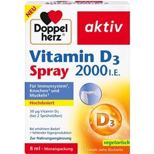 Doppelherz - Mineralstoffe & Vitamine - Vitamin D 2000 I.E. Spray