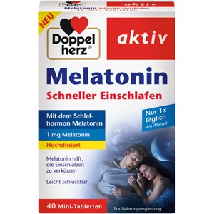 Doppelherz Nerven & Beruhigung Melatonin Tabletten Schlafen Unisex