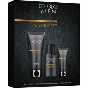 Douglas Collection Douglas Men Gesichtspflege Starter Set 2 In 1 Body & Hair Shower Gel 100 Ml + 48h Antiperspirant Spray 50 Ml + Balancing Face Gel 2