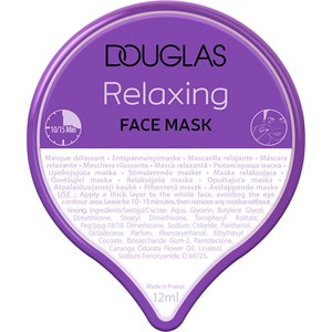 Douglas Collection Pflege Relaxing Face Mask Feuchtigkeitsmasken Damen
