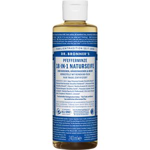 Dr. Bronner's Soin Savons Liquides Peppermint 18-in-1 Natural Soap 60 Ml
