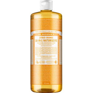 Dr. Bronner's - Flüssigseifen - Zitrus-Orange 18-in-1 Naturseife