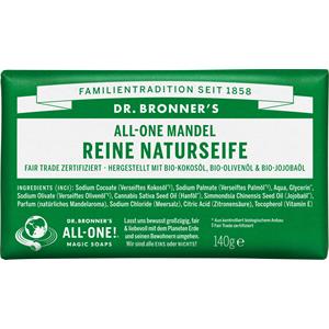 Dr. Bronner's Soin Savons Solides Savon 100 % Naturel All-One Amande Douce 140 G