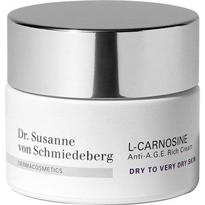Dr. Susanne Von Schmiedeberg Gesichtscreme L-Carnosine Anti-A.G.E. Rich Cream Damen 50 Ml