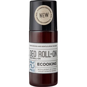 ECOOKING - Cream & Oil - Citrus, Violet & White Pepper Deo Roll-On