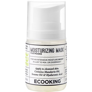 ECOOKING - Scrub & Masks - Huile de mandarine & Huile de sésame & Acide hyaluronique Moisturizing Mask