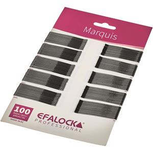Efalock Professional Haarstyling Haarnadeln Und Haarklammern Haarklemmen Marquis Länge 4 Cm Braun 100 Stk.
