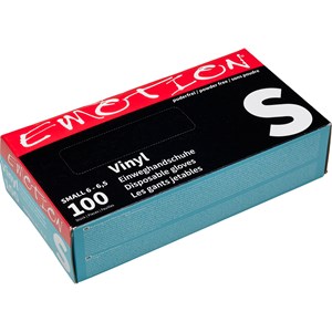 Efalock Professional - Disposables - Emotion vinyl gloves S