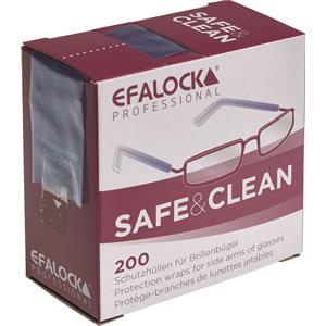 Efalock Professional Friseurbedarf Verbrauchsmaterial Schutzhüllen Für Brillenbügel 200 Stk.