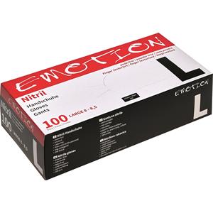 Efalock Professional - Materiały eksploatacyjne - Czarny Rękawiczki nitrylowe bezpudrowe
