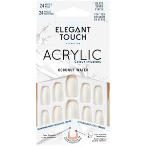 Elegant Touch Ongles Faux Ongles Colour Acrylic Coconut Water 24 Stk.